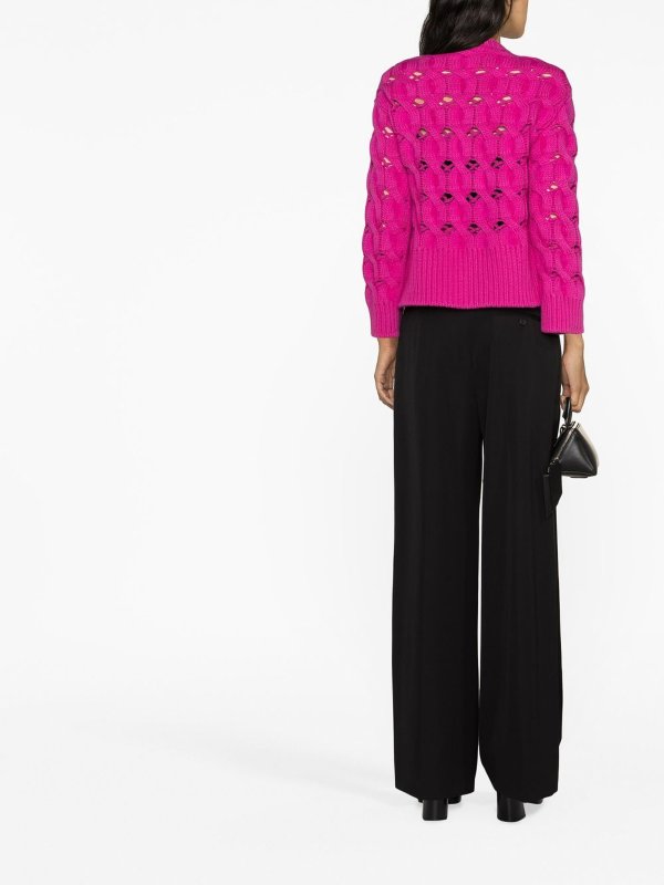 Wide leg trousers shop online: ALEXANDER MCQUEEN