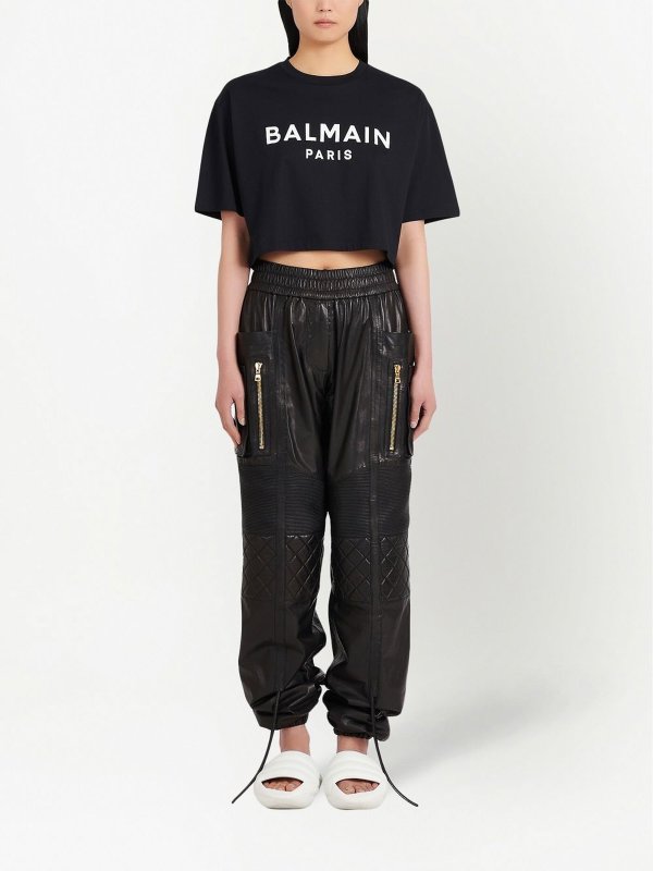 iKRIX Balmain: t-shirts - Cropped Tee