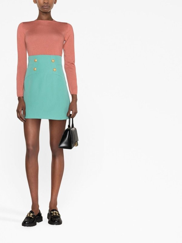 iKRIX Balmain: mini skirts - Button-up skirt