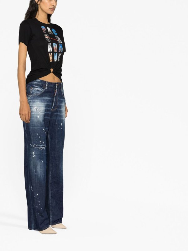 DSQUARED2: Jeans patte d