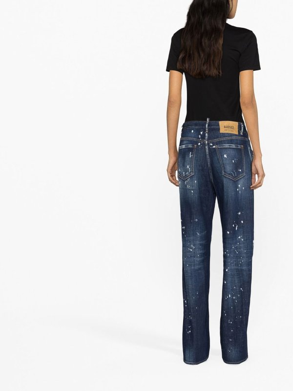 Jean Évasé - Bleu shop online: DSQUARED2