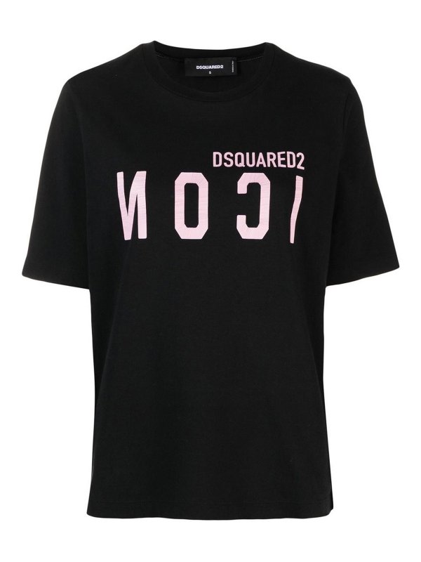 DSQUARED2: t-shirts - Logo print Tee