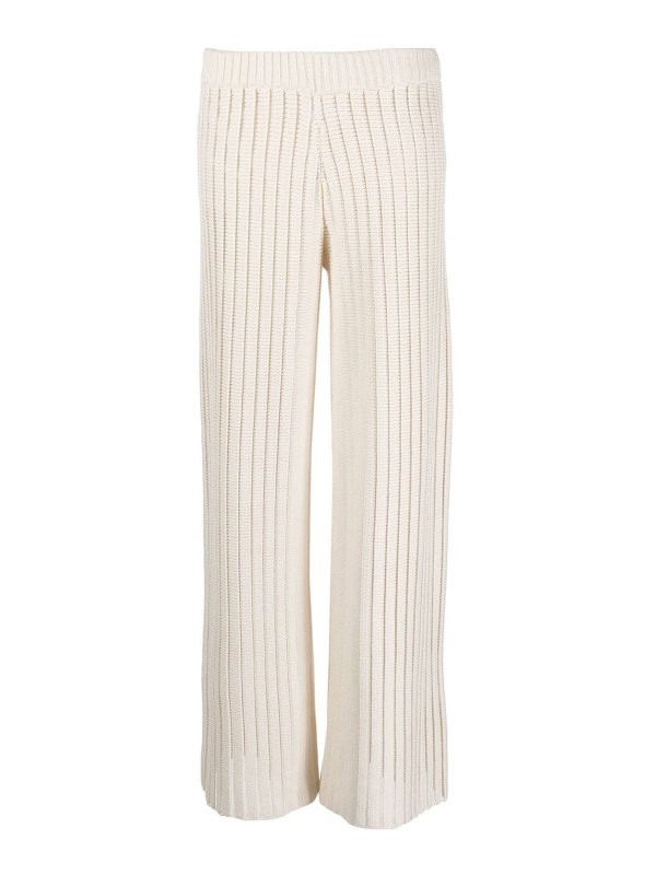 FABIANA FILIPPI: Pantalons casual - Pantalons Décontractés - Blanc