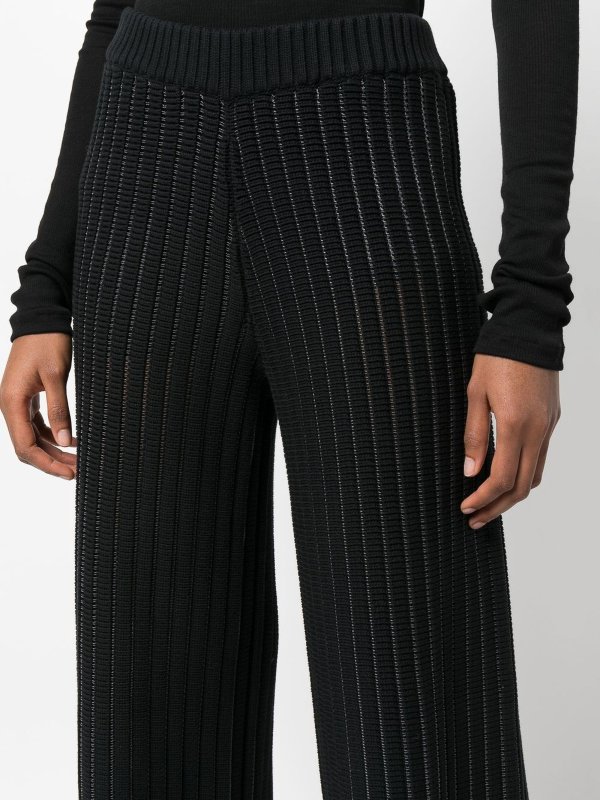 FABIANA FILIPPI buy online Wide leg knittedd trousers