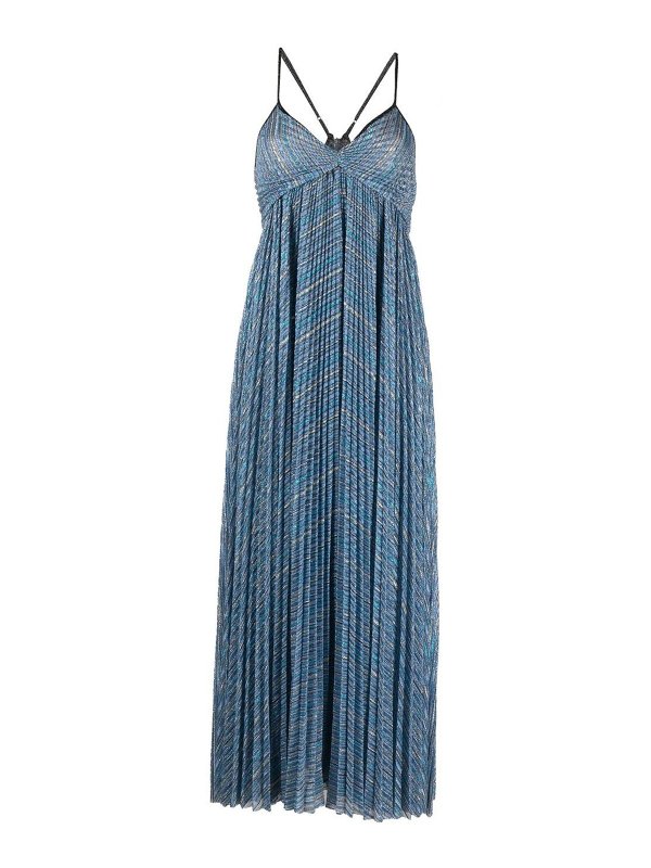 FORTE FORTE: Maxikleider - Maxikleid - Hellblau