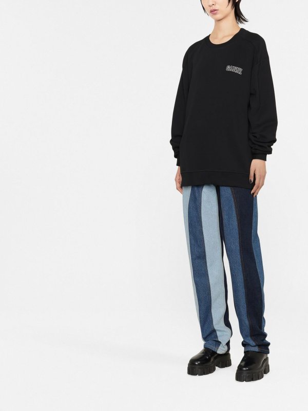 GANNI: Sudaderas y suéteres online - Sudadera - Negro
