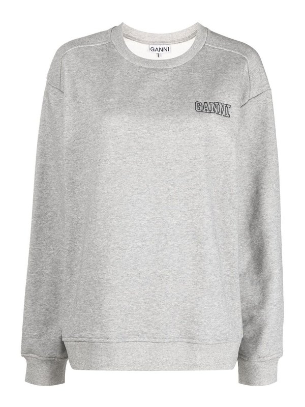 GANNI: Felpe e maglie - Felpa oversize