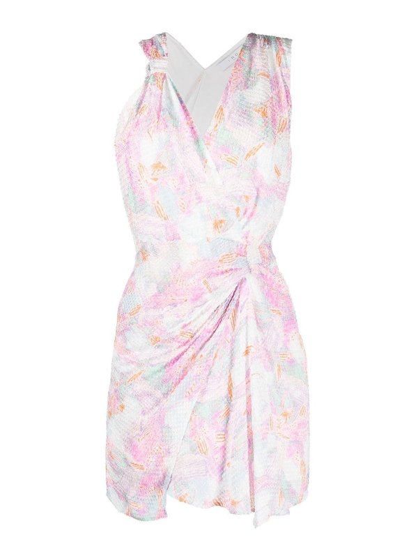 Iro: short dresses - Printed mini dress