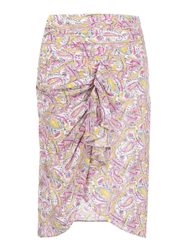 Iro: ニーレングススカート＆ミディ丈 - 膝丈/ミディスカート - マルチカラー