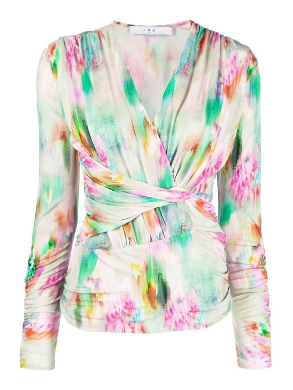 Iro: Tops & Tank tops - Zandra wrap top