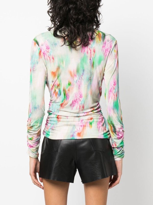 Zandra wrap top shop online: Iro