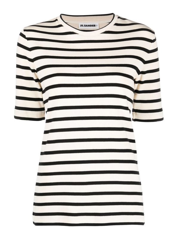 JIL SANDER: t-shirts - Logo print Tee