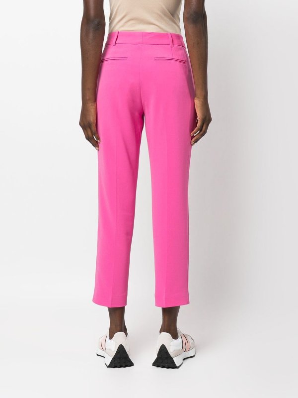 Pink tailored trousers shop online: Michael Michael Kors