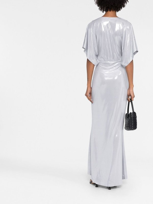 iKRIX Norma Kamali: イブニングドレス - イブニングドレス - 銀