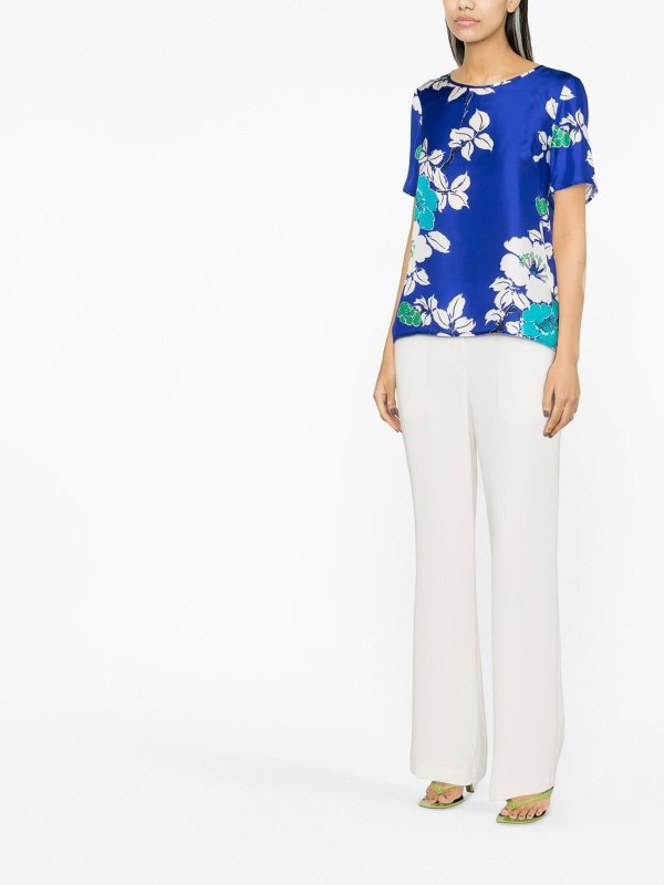 P.A.R.O.S.H.: Tailored & Formal trousers online - Wide leg trousers