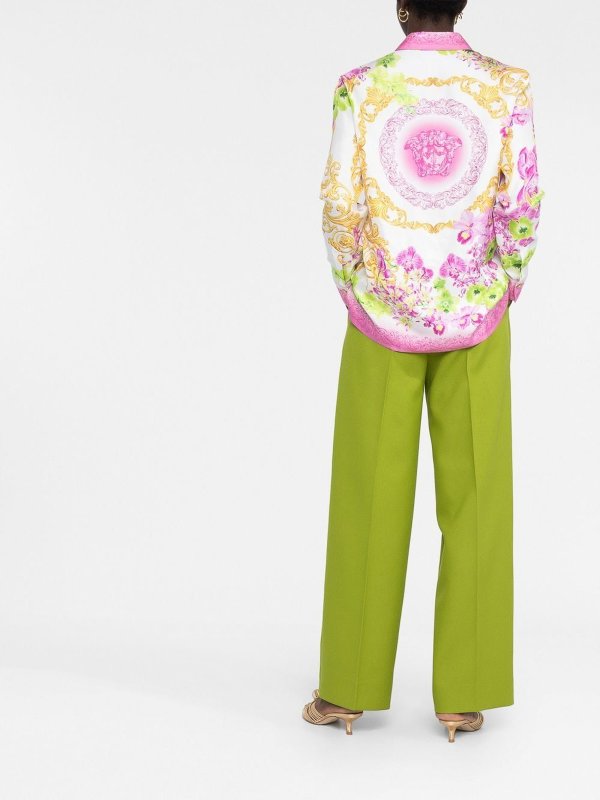 Silk shirt shop online: VERSACE