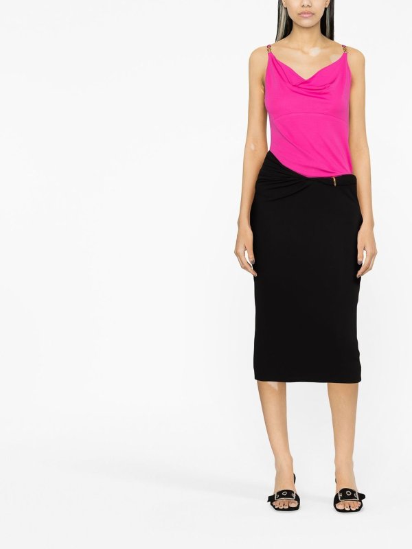 iKRIX VERSACE: Knee length skirts & Midi - Greca detail skirt