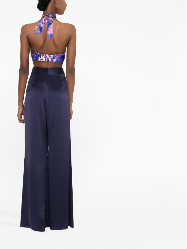 iKRIX ZIMMERMANN: Pantaloni sartoriali - Pantaloni palazzo in seta