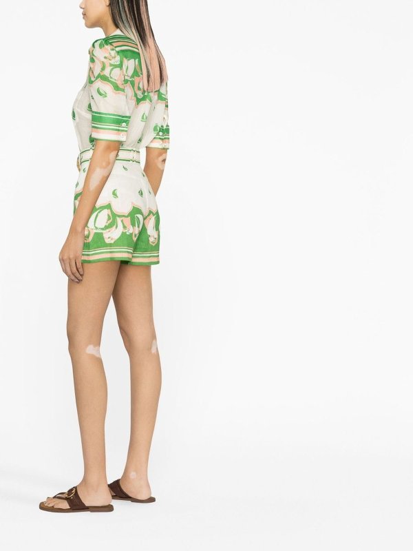 Chemise - Vert shop online: ZIMMERMANN
