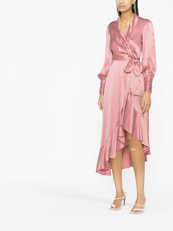 ワンピース ZIMMERMANN Woman Dress Pink 2344DR251 SCAFLO Zimmermann DRESSES - Pink | Garmentory