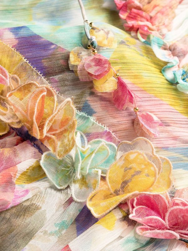 iKRIX ZIMMERMANN: High tide lantern mini dress