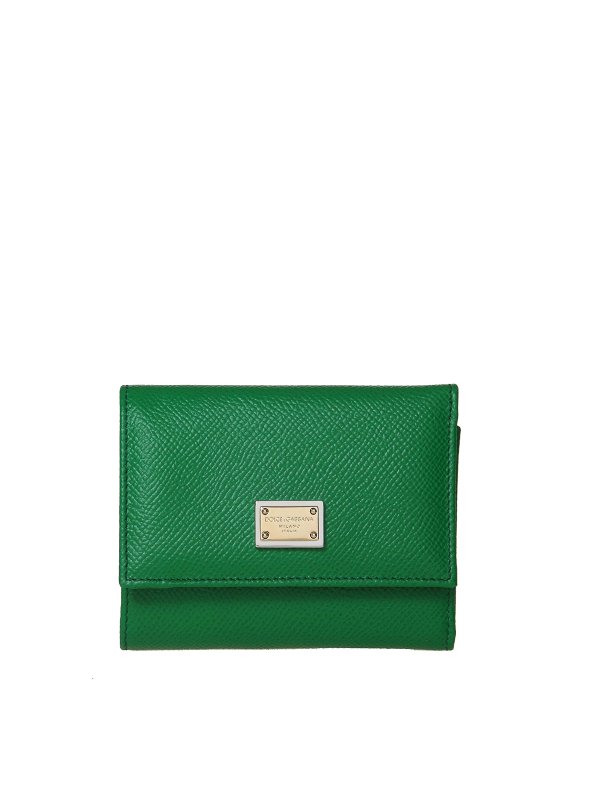 DOLCE & GABBANA: 財布＆ポーチ - 財布 - 緑