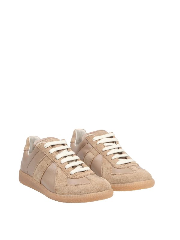 Maison Margiela: trainers online - Leather and suede trainers