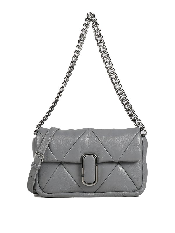 MARC JACOBS: Schultertaschen - Umhängetasche - Grau