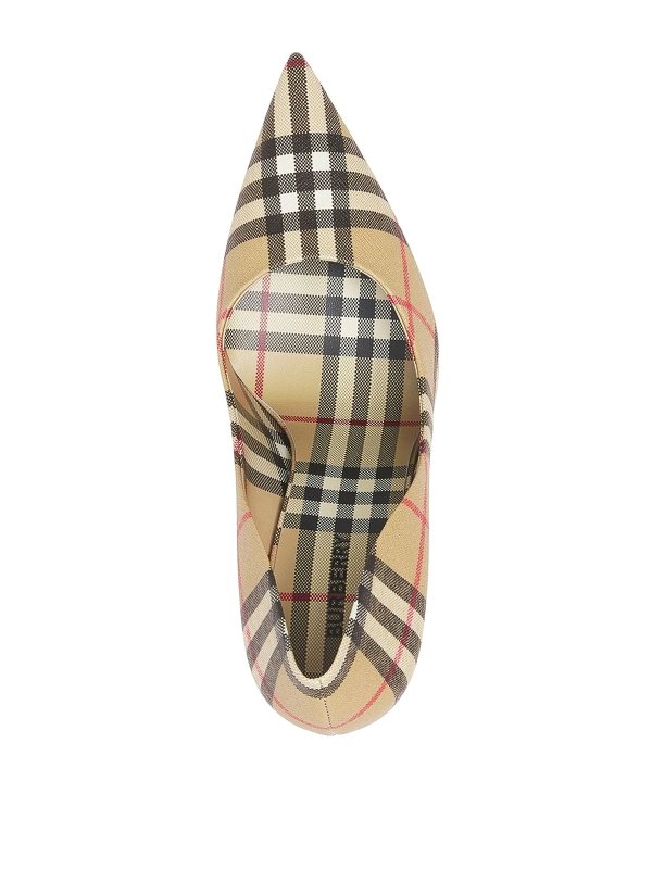 パンプス - ベージュ shop online: BURBERRY