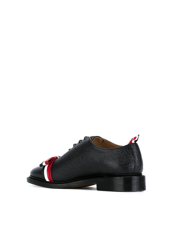 iKRIX THOM BROWNE: lace-ups shoes - Wholecut tricolour bow shoes