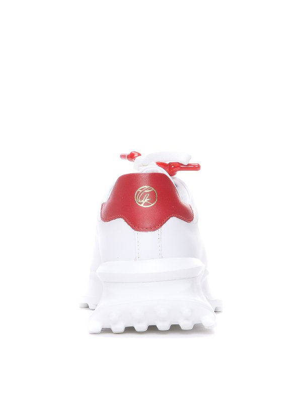 Sneakers with string closure and logo shop online: GIULIANO GALIANO