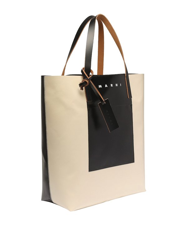 Marni: totes bags online - Bag with handles and external open pocket
