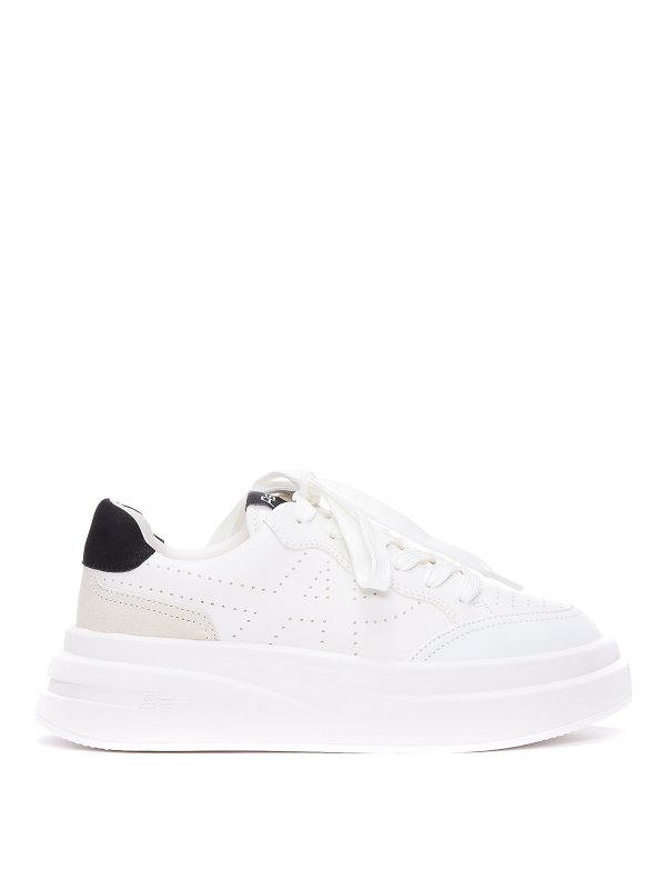 ASH: trainers - Leather sneakers with lateral logo