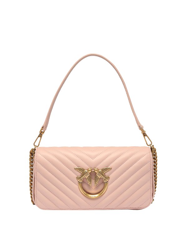 Pinko: shoulder bags - Bag with hardware and detachable handle