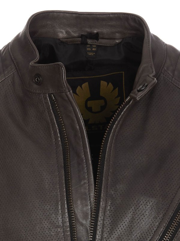 レザージャケット - グレー shop online: BELSTAFF