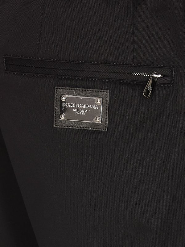 iKRIX DOLCE & GABBANA: casual trousers - Track pants elasticized on waist with logo