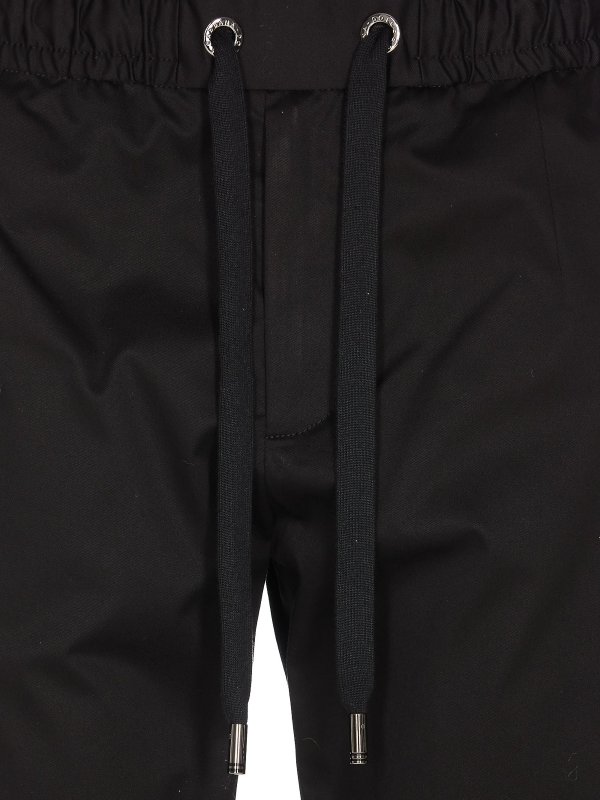 Track pants elasticized on waist with logo shop online: DOLCE & GABBANA