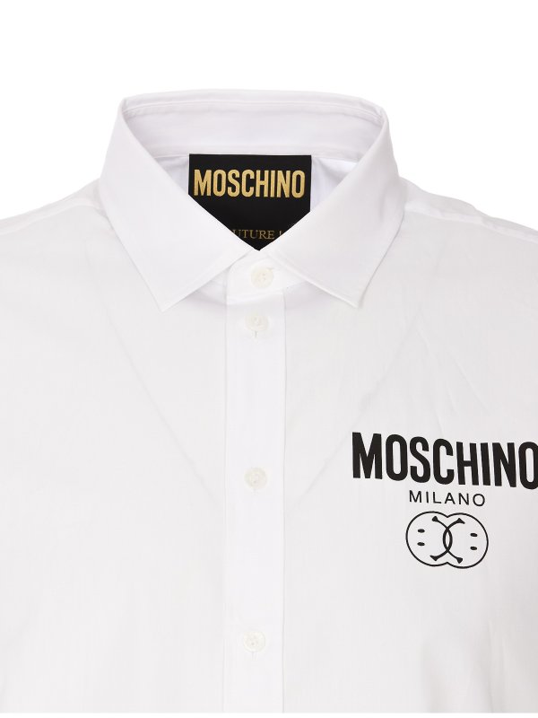 Camisa - Blanco shop online: MOSCHINO