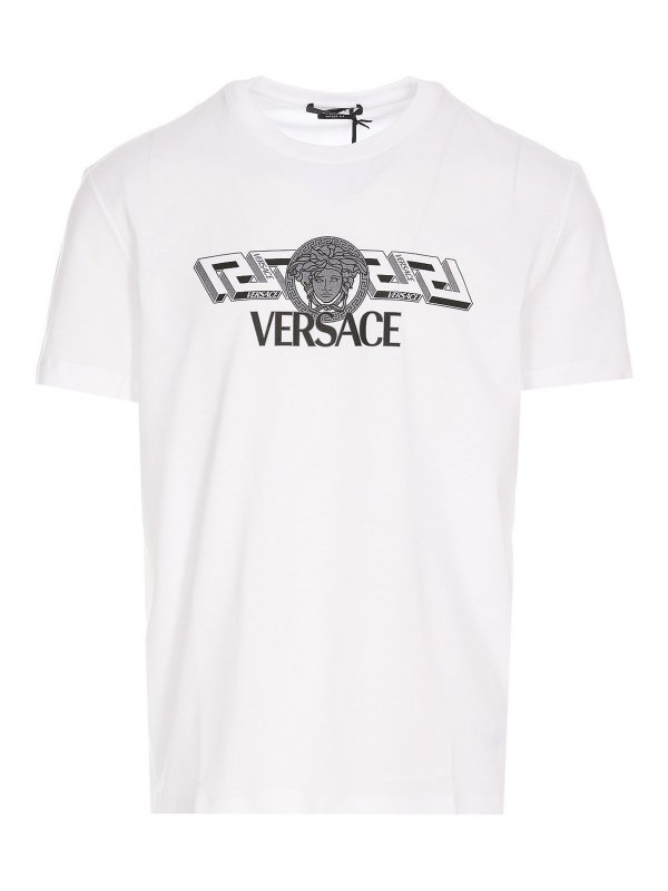 VERSACE: Camisetas - Camiseta - Blanco
