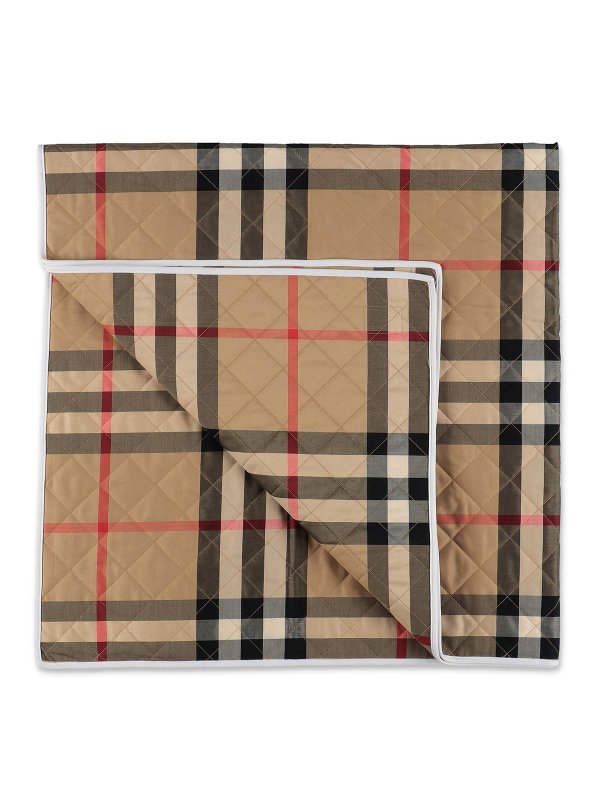 BURBERRY: Couvertures & Plaids online - Couverture - Beige