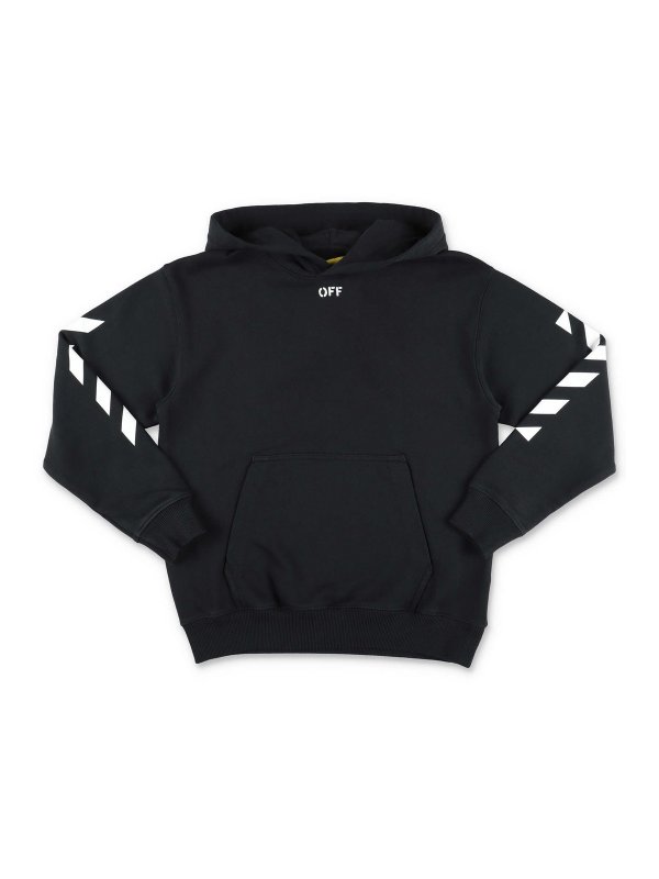 OFF-WHITE: Sudaderas y suéteres - Sudadera - Negro