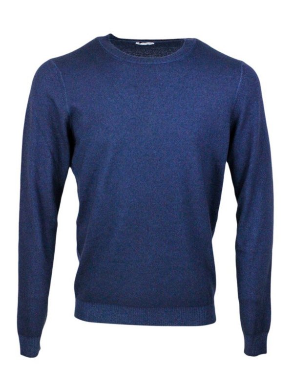 MALO: Pull col rond - Pull Col Rond - Bleu