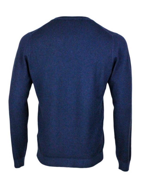 MALO: Pull col rond online - Pull Col Rond - Bleu