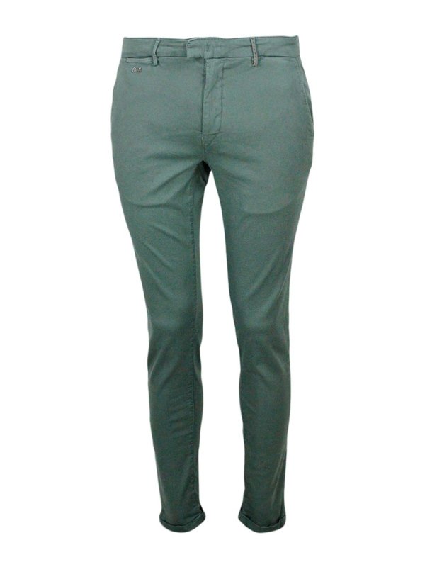 TRAMAROSSA: casual trousers - Stretched trousers