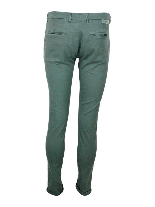 TRAMAROSSA: casual trousers online - Stretched trousers