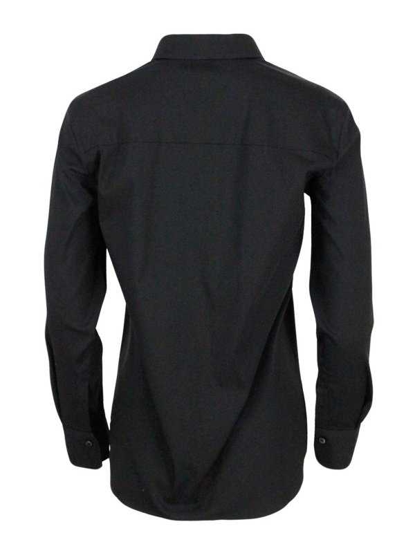 BRUNELLO CUCINELLI: shirts online - Cotton grey shirt