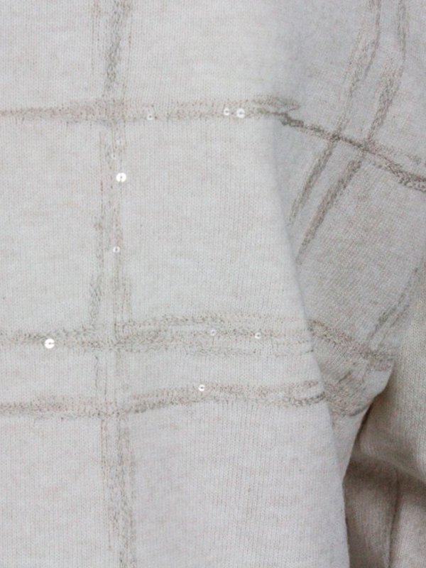 Cashmere blend crewneck shop online: BRUNELLO CUCINELLI