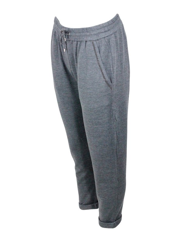 iKRIX BRUNELLO CUCINELLI: Pantalons de survêtement  - Pantalons De Sport - Gris