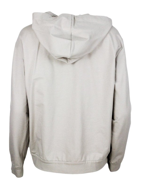BRUNELLO CUCINELLI: Sweatshirts & Sweaters online - Cotton zipped sweatshirt