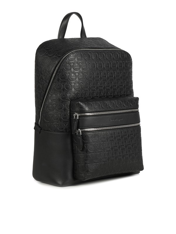 SALVATORE FERRAGAMO: バックパック online - バックパック - 黒